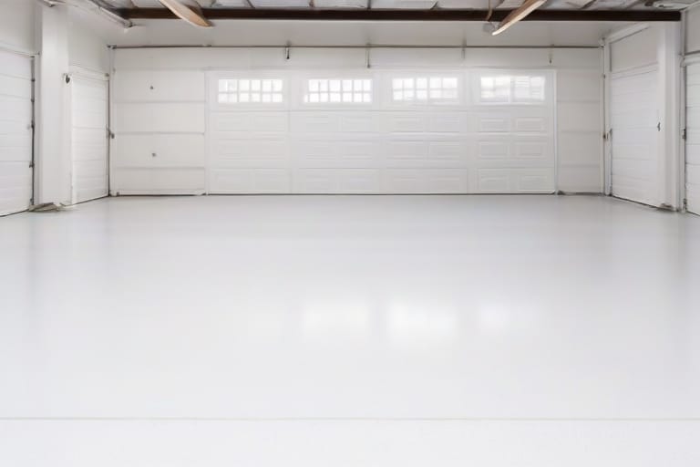 Garage Floor Painting 2